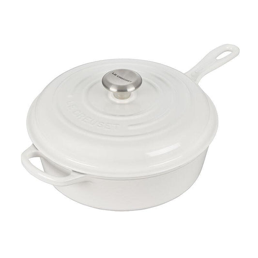 Le Creuset Cassadou: 3.75 QT, White