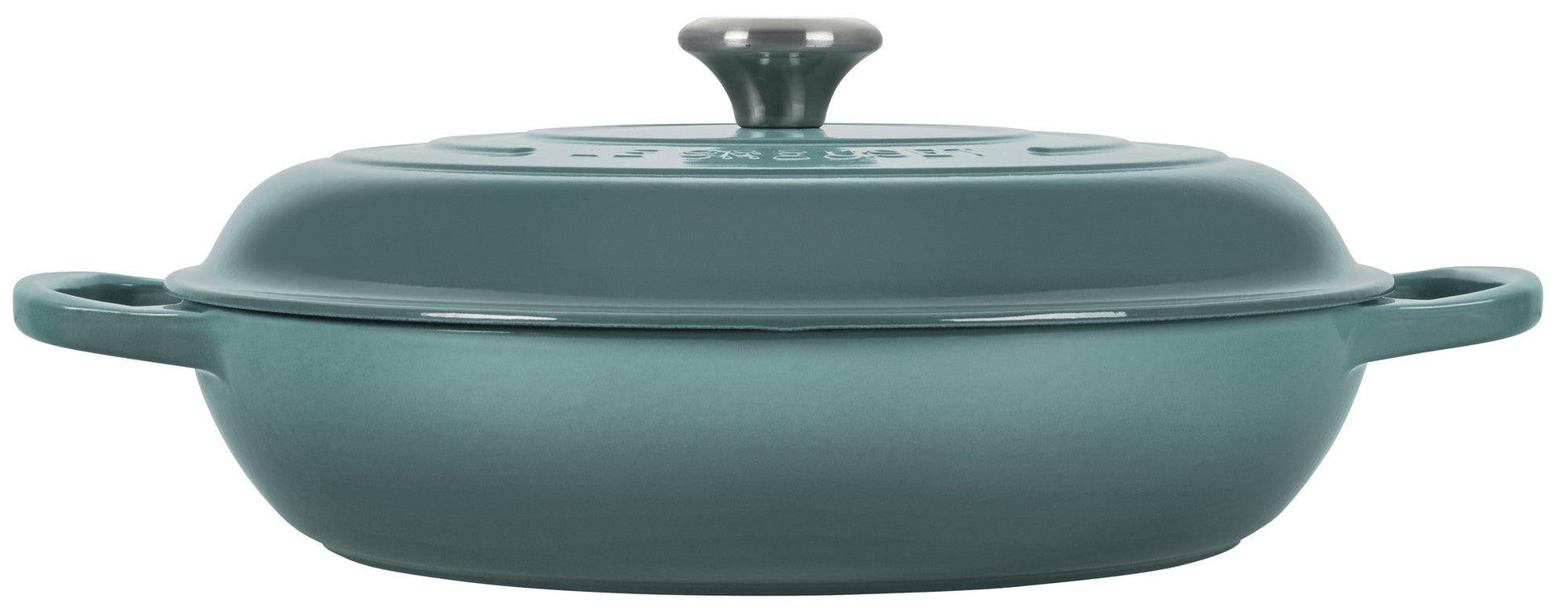 Le Creuset Braiser: 5QT, Sea Salt