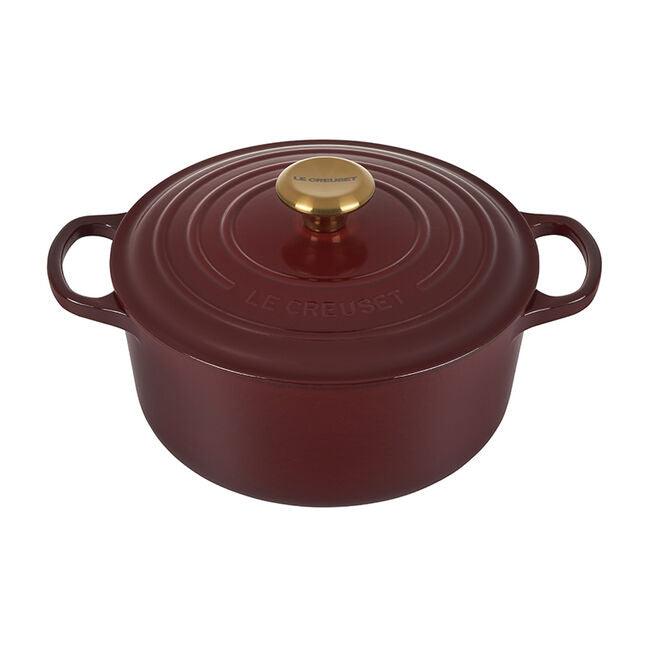 Le Creuset Round Dutch Oven: 4.5 QT, Rhone