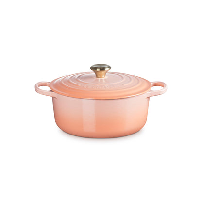 Le Creuset Round Dutch Oven: 5.5 QT, Peche