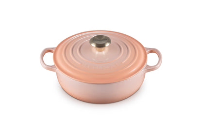 Le Creuset Signature Sauteuse: 3.5 QT, Peche