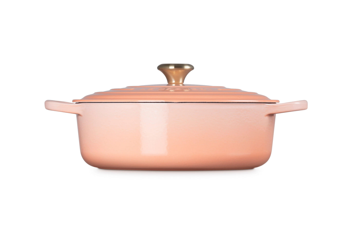 Le Creuset Round Wide Dutch Oven: 6.75 QT, Peche