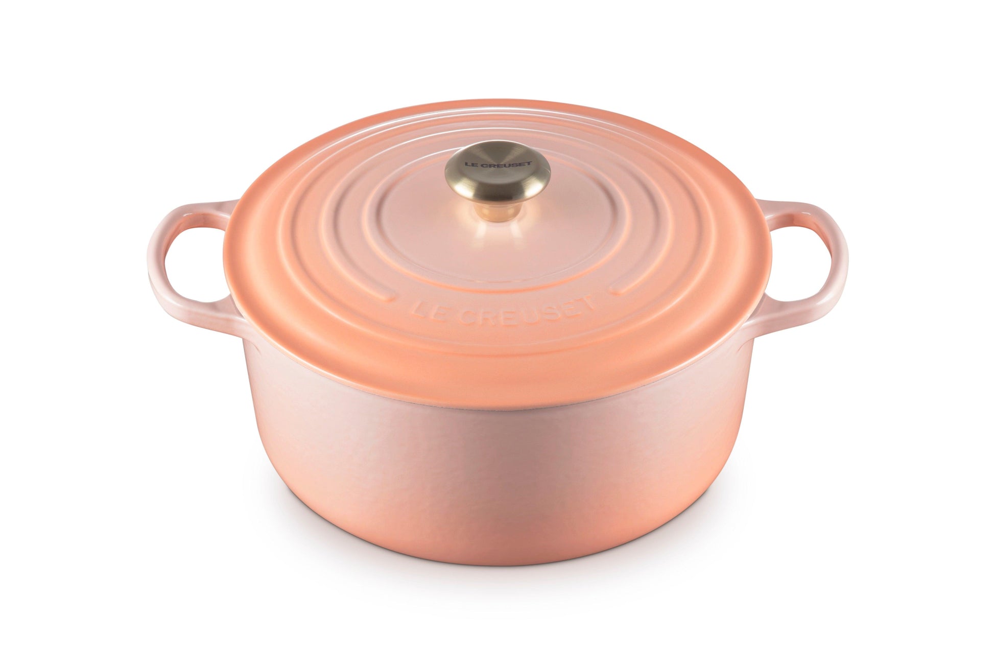 Le Creuset Round Dutch Oven: 7.25 QT, Peche