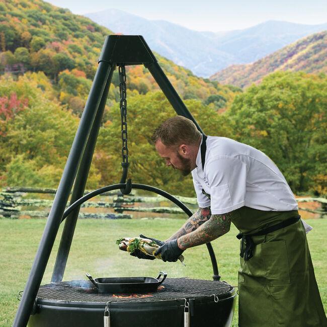 Le Creuset Alpine Outdoor Square Grill Basket: 12"