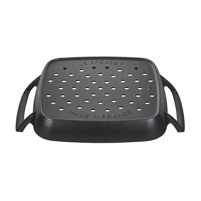 Le Creuset Alpine Outdoor Square Grill Basket: 12"