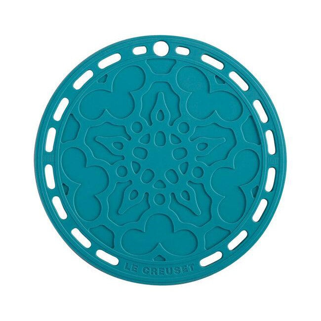 Le Creuset Silicone French Trivet: Caribbean