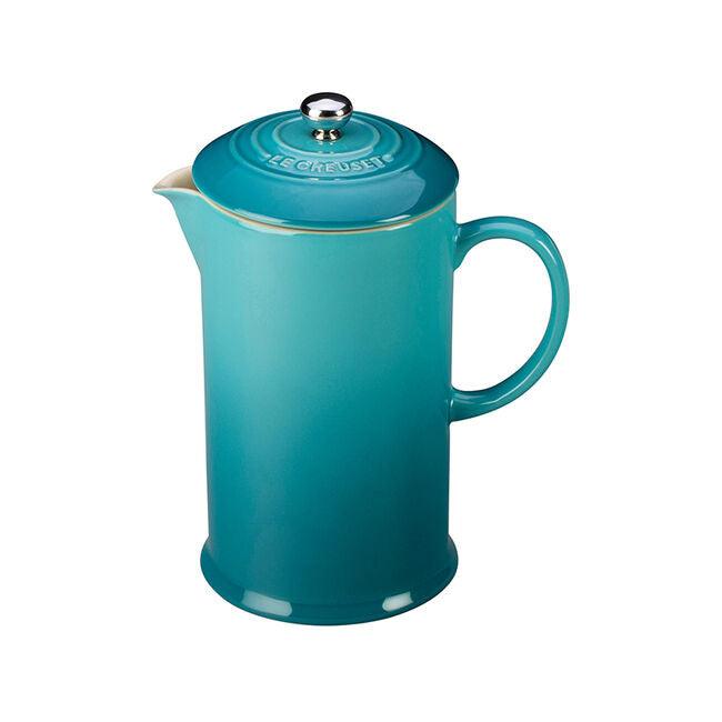 Le Creuset French Press: 34 oz., Caribbean