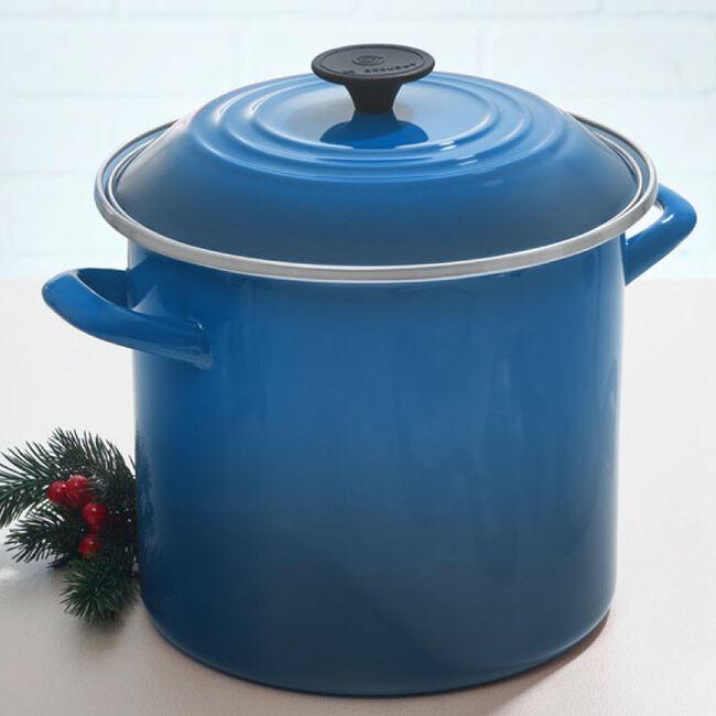 Le Creuset Enamel-On-Steel Stockpot: 8 QT, Marseille