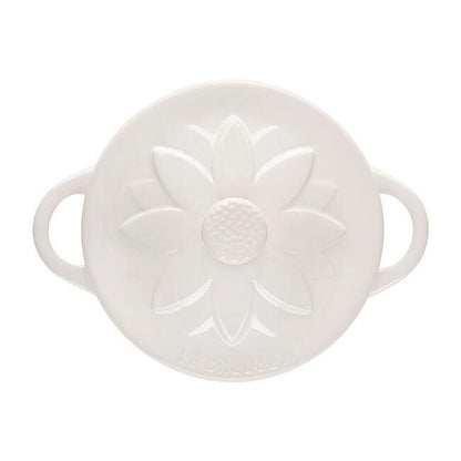 Le Creuset Flower Petal Cocotte (8 oz.): White