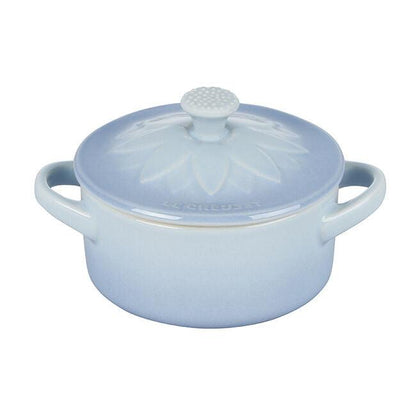 Le Creuset Flower Petal Cocotte (8 oz.): Coastal Blue