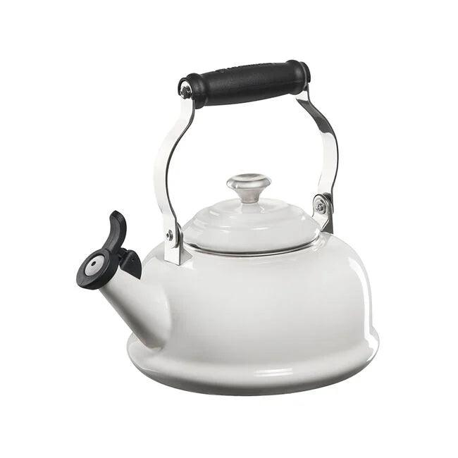 Le Creuset Kettle: Whistling, White