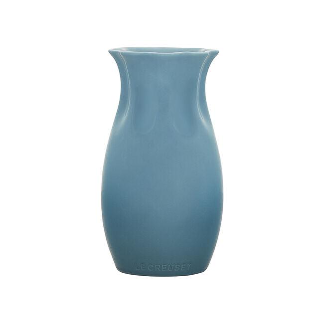 Le Creuset Flower Petal Vase: Caribbean