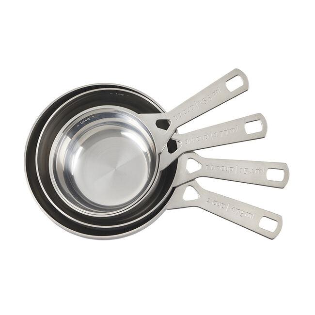 Le Creuset Measuring Cups (Batch Baking): Stainless Steel