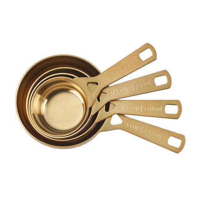 Le Creuset Measuring Cups: Gold