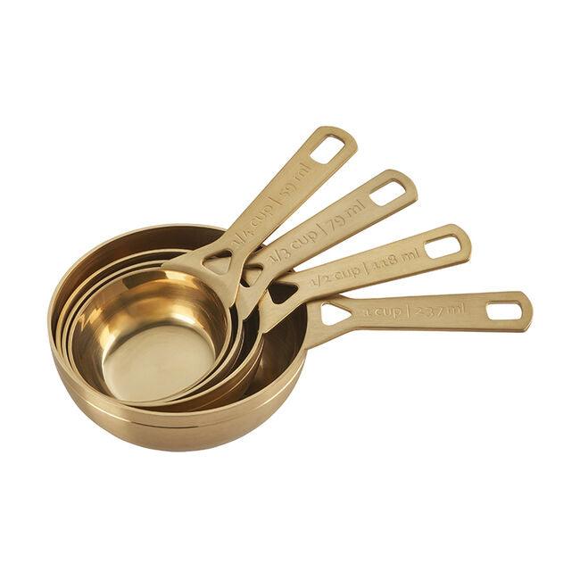 Le Creuset Measuring Cups: Gold