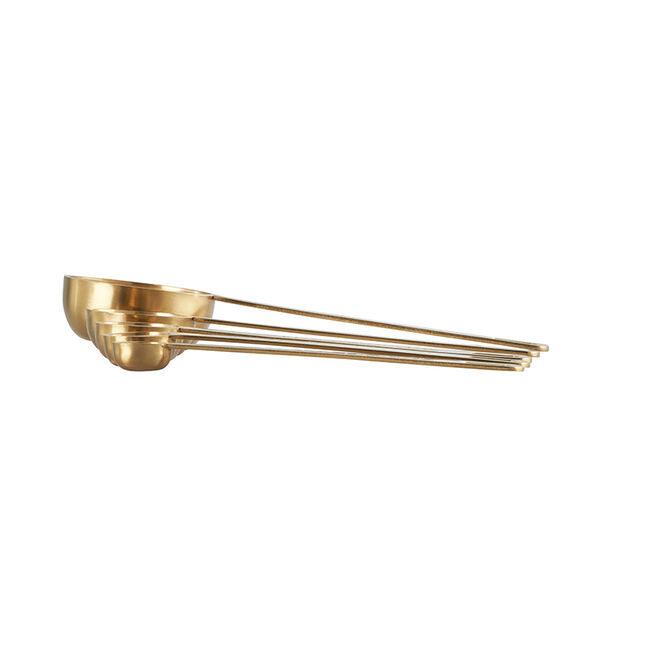 Le Creuset Measuring Spoons: Gold