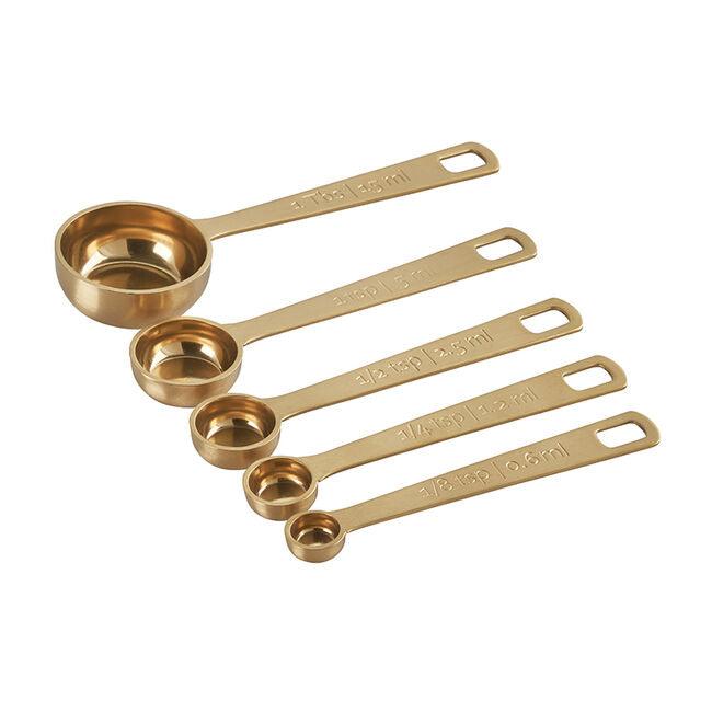 Le Creuset Measuring Spoons: Gold