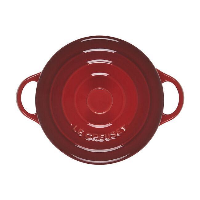 Le Creuset Cocotte: 14 oz., Cerise