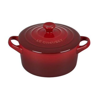 Le Creuset Cocotte: 14 oz., Cerise