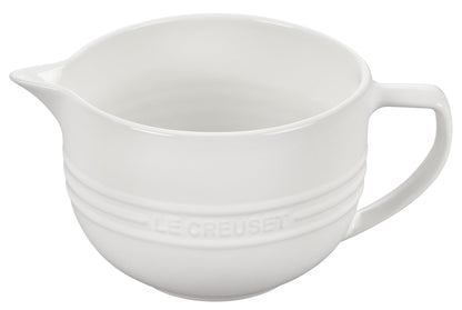 Le Creuset Batter Bowl: 3.25 QT, White