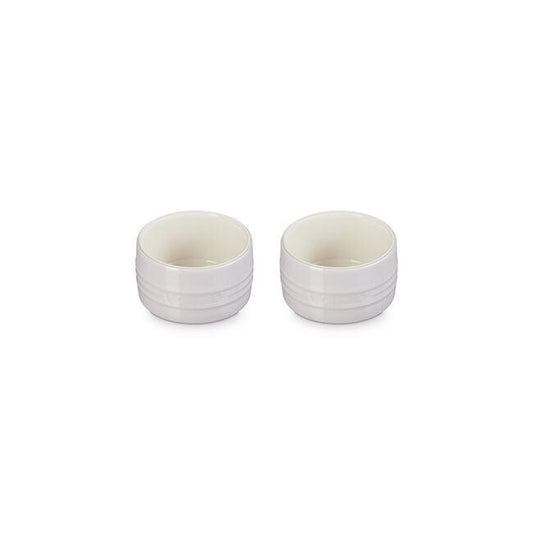 Le Creuset Straight Wall Ramekin (Set of 2): Shallot