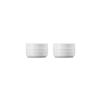 Le Creuset Straight Wall Ramekin (Set of 2): White