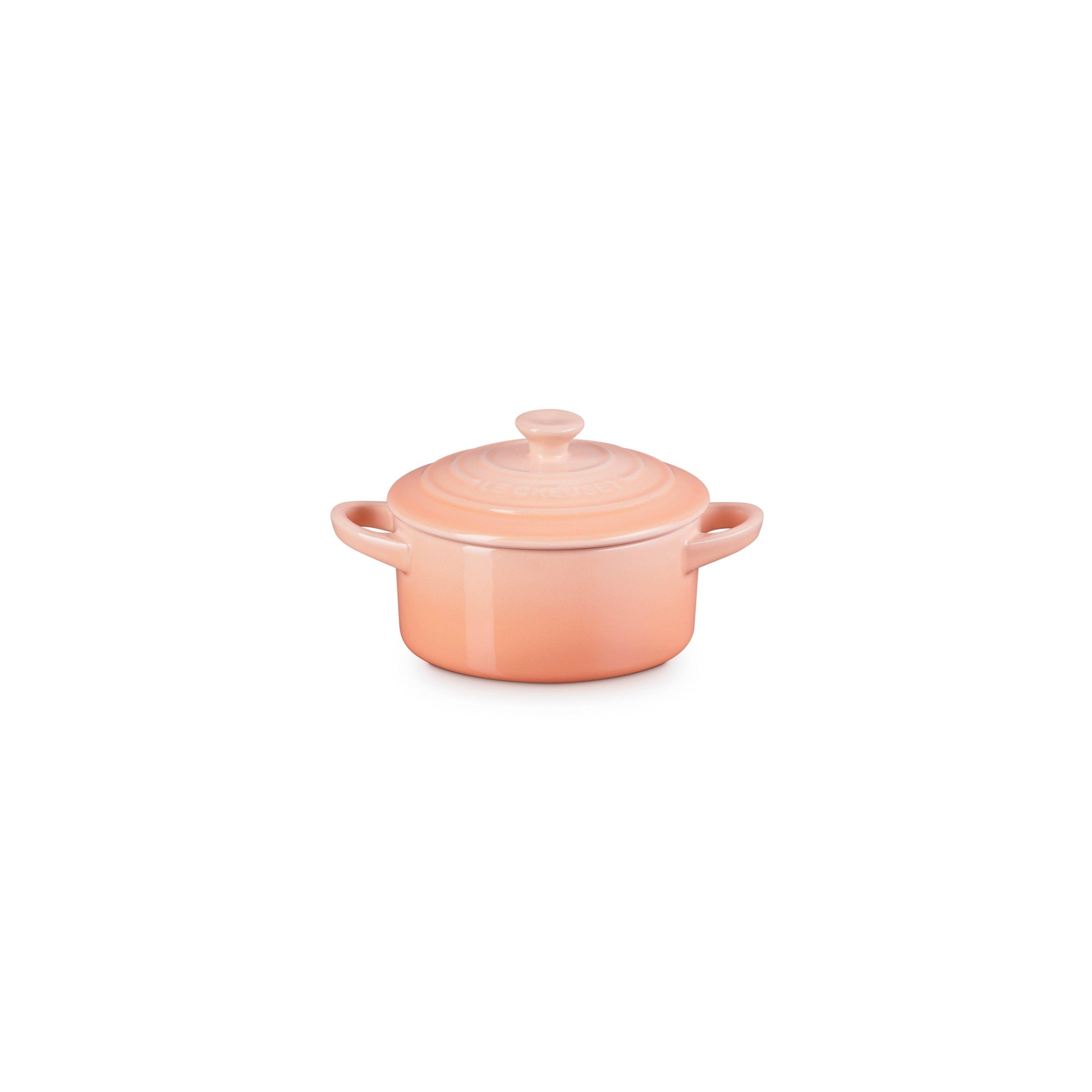 Le Creuset Cocotte: 8 oz., Peche