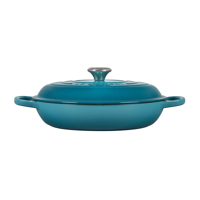 Le Creuset Braiser: 3.5QT, Caribbean