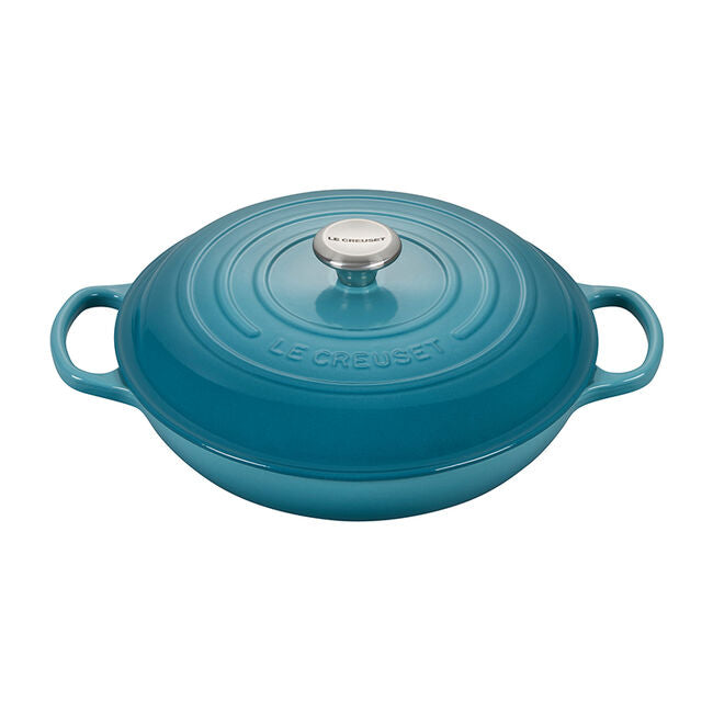 Le Creuset Braiser: 3.5QT, Caribbean