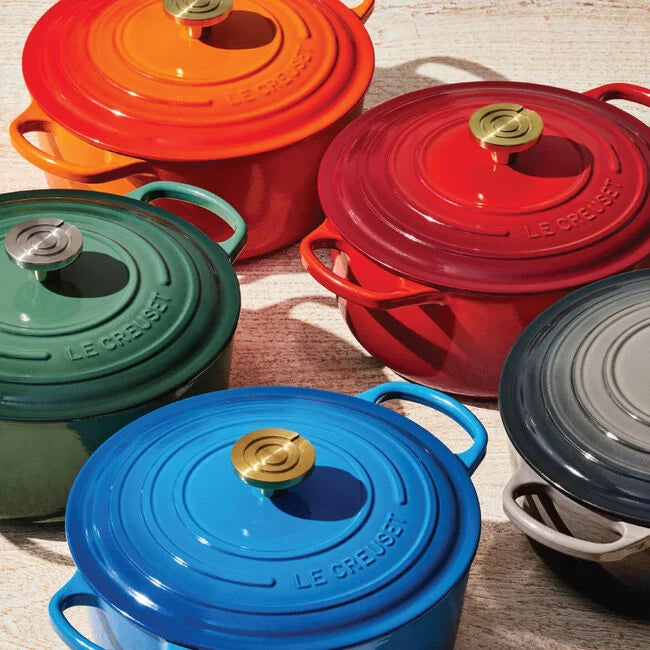 Le Creuset Crucible Knobs: Light Gold