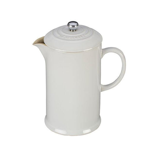 Le Creuset French Press: 34 oz., White