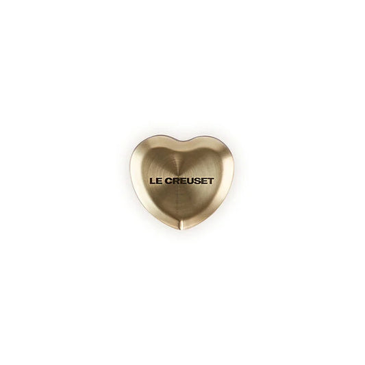 Le Creuset Heart Collection Knob: Light Gold