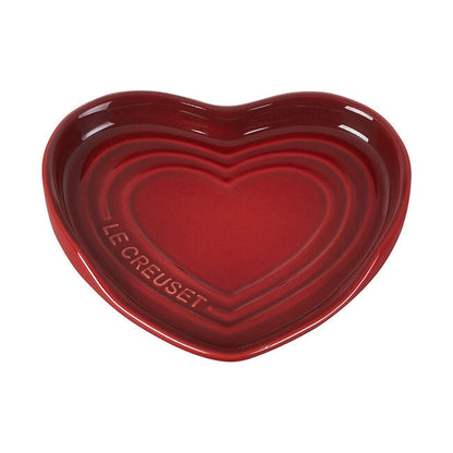 Le Creuset L'Amour Collection Heart Spoon Rest: Cerise