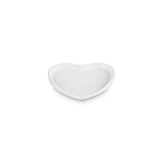 Le Creuset Heart Collection Spoon Rest: White