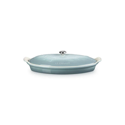Le Creuset Heritage Fish Baker: Sea Salt