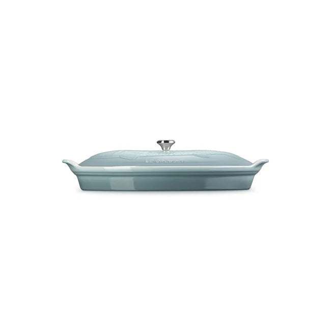 Le Creuset Heritage Fish Baker: Sea Salt