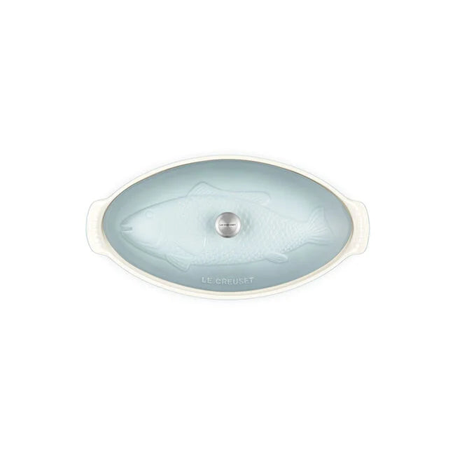 Le Creuset Heritage Fish Baker: Sea Salt