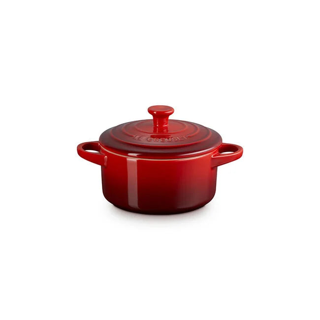 Le Creuset Mini Round Cocotte: 24 oz., Cerise