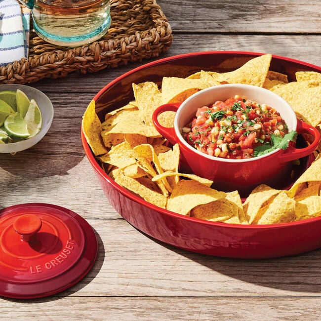 Le Creuset Mini Round Cocotte: 24 oz., Cerise