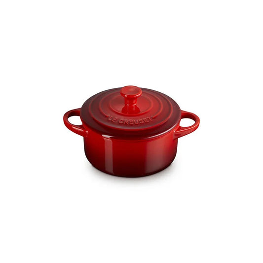 Le Creuset Mini Round Cocotte: 24 oz., Cerise