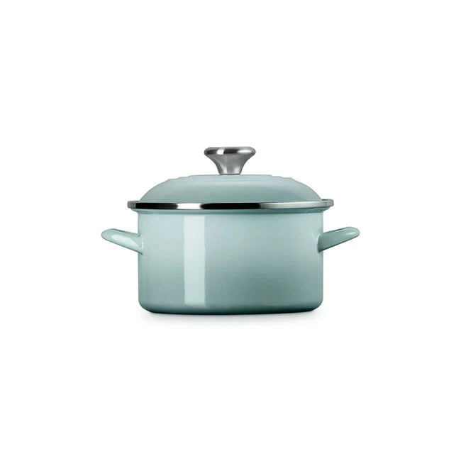 Le Creuset Petite Stockpot: 3.8 QT, Sea Salt