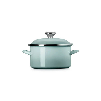 Le Creuset Petite Stockpot: 3.8 QT, Sea Salt