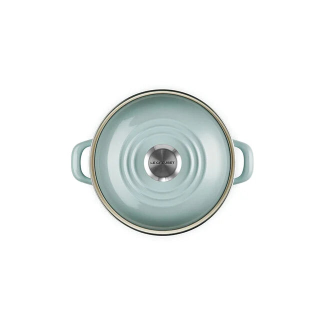Le Creuset Petite Stockpot: 3.8 QT, Sea Salt
