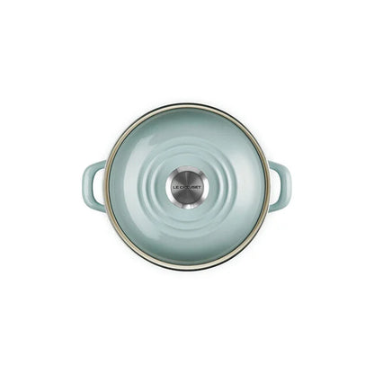 Le Creuset Petite Stockpot: 3.8 QT, Sea Salt