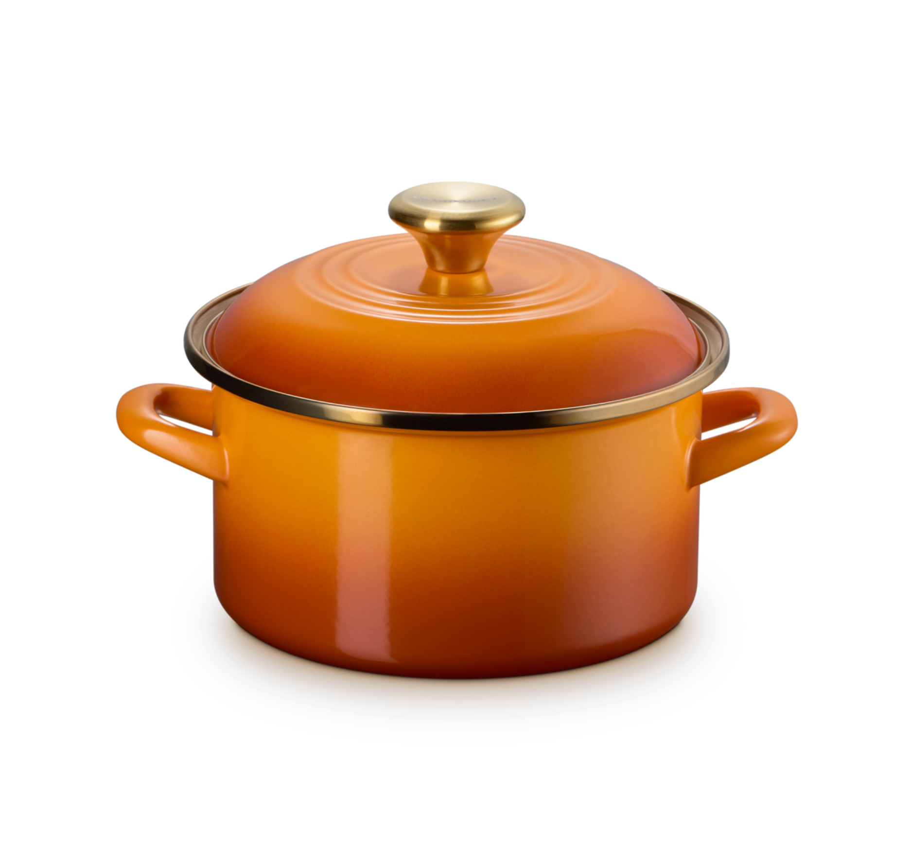 Le Creuset Petite Stockpot: 3.8 QT, Persimmon