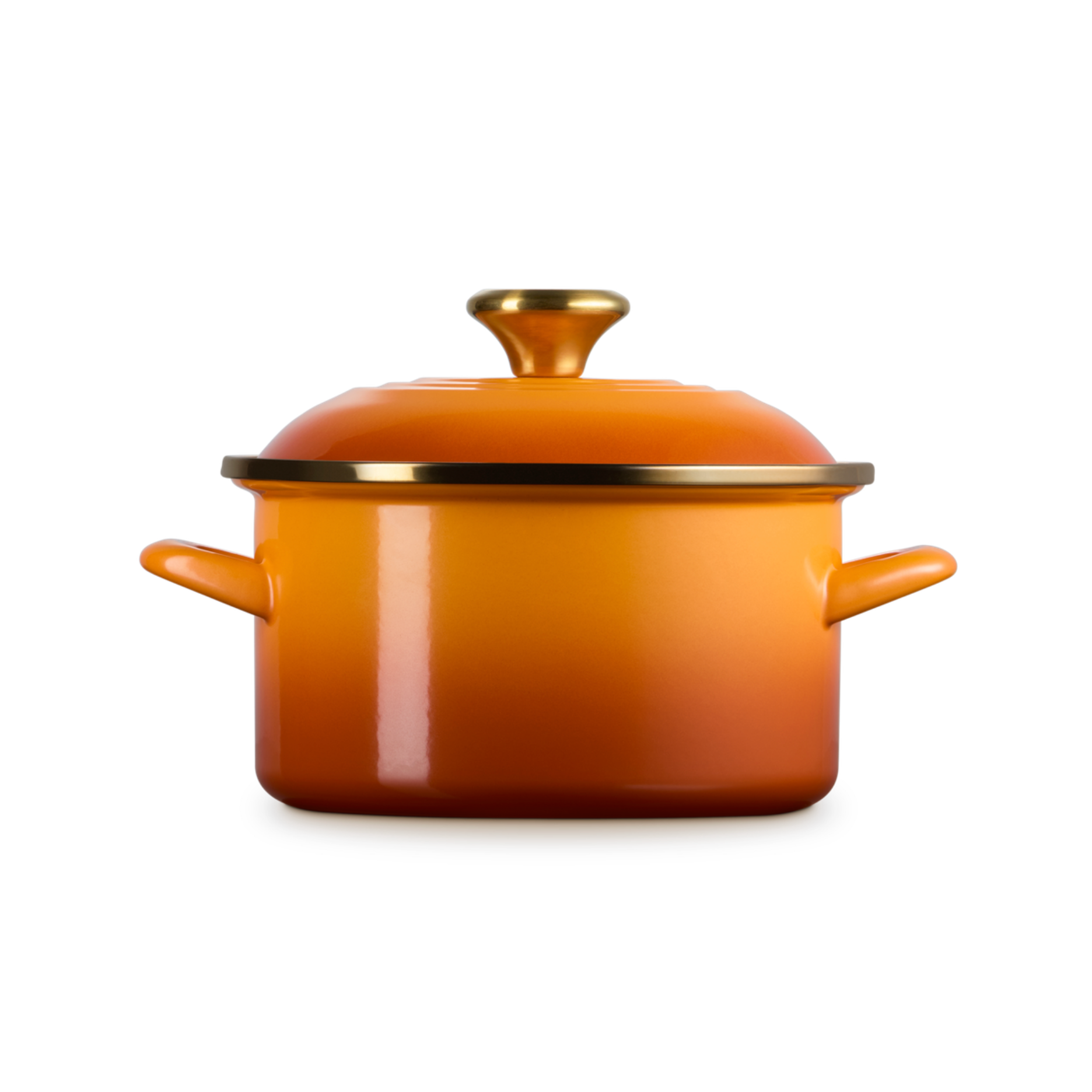 Le Creuset Petite Stockpot: 3.8 QT, Persimmon