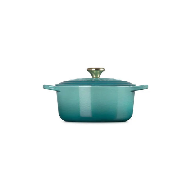Le Creuset Round Dutch Oven:  4.5 QT, Bleu Riviera