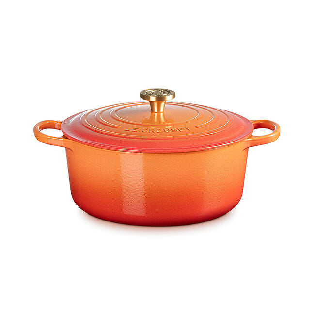Le Creuset Round Dutch Oven: 7.25 QT, Flamme Dorée