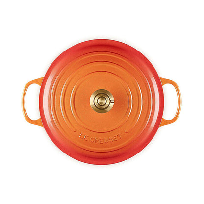 Le Creuset Round Dutch Oven: 7.25 QT, Flamme Dorée