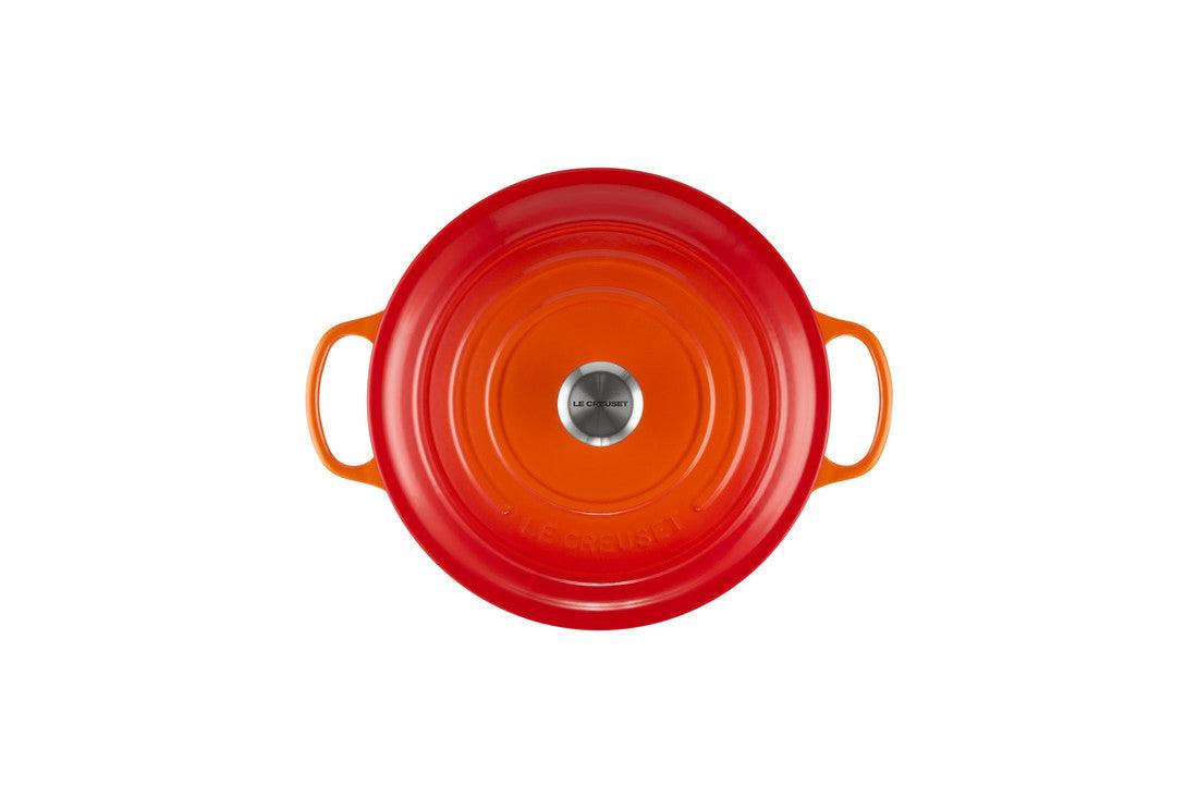 Le Creuset Round Dutch Oven: 9 QT, Flame